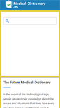 Mobile Screenshot of medical-dictionary.cc