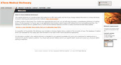 Desktop Screenshot of medical-dictionary.ro